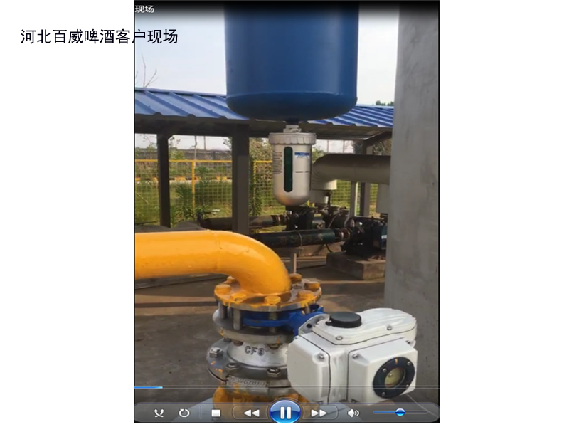 河北石家莊百威啤酒客戶(hù)現(xiàn)場(chǎng)，為客戶(hù)壓縮機(jī)生產(chǎn)出潔凈的空氣而努力！